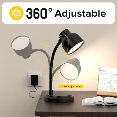 LED Desk Lamp with 96 LEDs,High lumens Table lamp