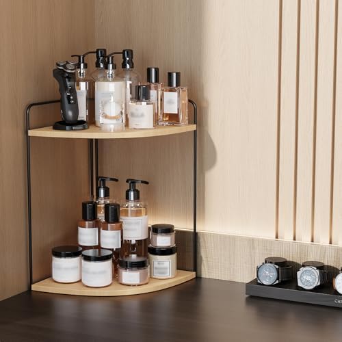 Bathroom Counter Organizer, Vanity & Makeup Countertop Organizer