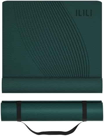 ILILI Exercise Mat 72''x25''×0.3''(8MM)