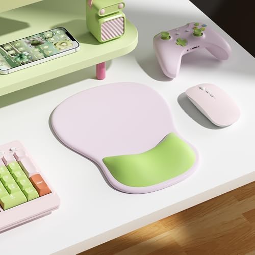 Ergonomic Mouse Pad with Wrist Rest Cute Mousepad Wrist Support