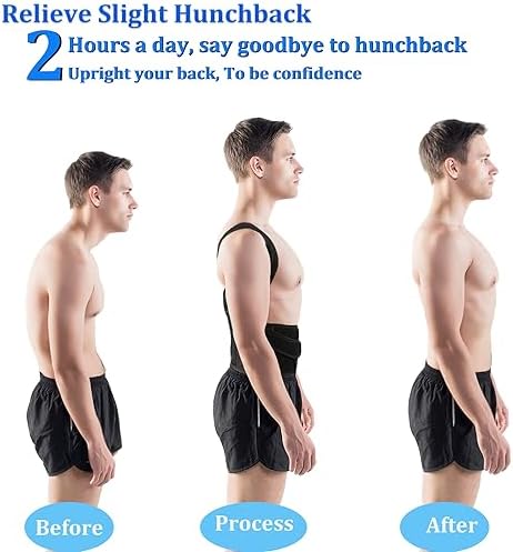 Posture Corrector for Men and Women - Back Brace Full Back Support Straightener for Hunchback - Upper and Lower Lumbar to Relieve,Small(24-29 Inches)