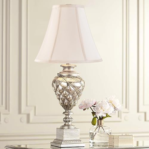 Cream Bell Lamp Shade, Medium, 6" Top x 13" Bottom x 9.8" High
