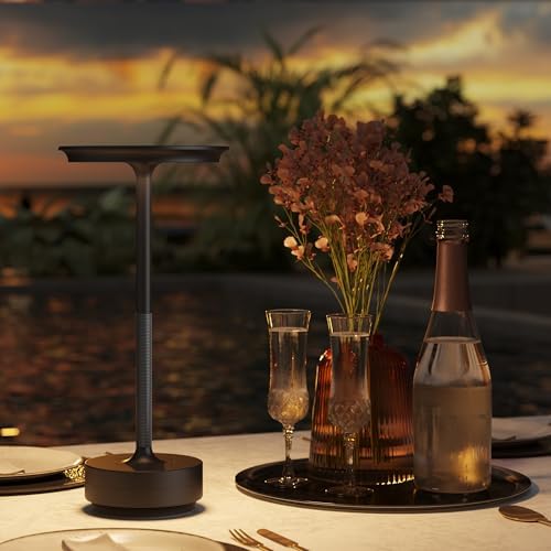 LED Cordless Table Lamp Set of 2,Battery Operated lamp