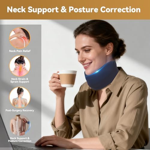 Neck Brace for Sleeping,Soft Foam Cervical Collar Neck Support