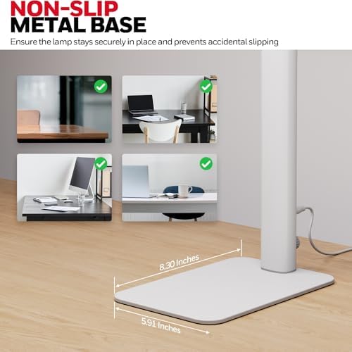 Honeywell HJ1WT 1200LM LED Desk Lamp Dimmable Lamp for Desk
