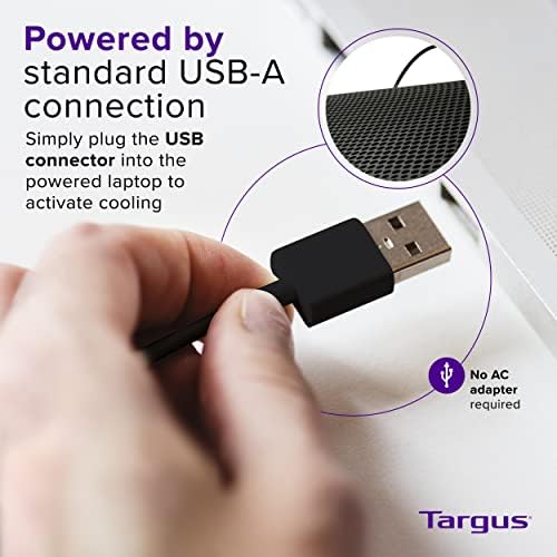 Targus Chill Mat for up to 16-Inch Laptop, Black (PA248U5)