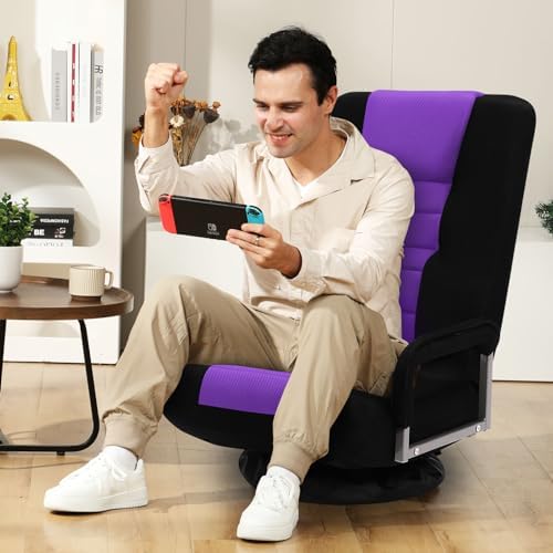 Swivel Gaming Chair 2PACK Video Game Chairs w/6 Adjustable Postion