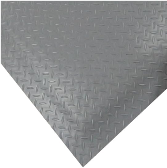1 Pack Odorless Anti-Fatigue Mat Anti-Static Anti-Fatigue Inline Foot Mat (Gray,0.6Mx0.45Mx20mm)
