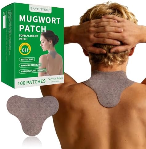 100 Count Neck Pain Relief Patches, Maximum Strength for Neck & Shoulder