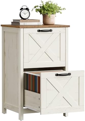 VASAGLE File Cabinet, 2-Drawer Filing Cabinet for Home Office