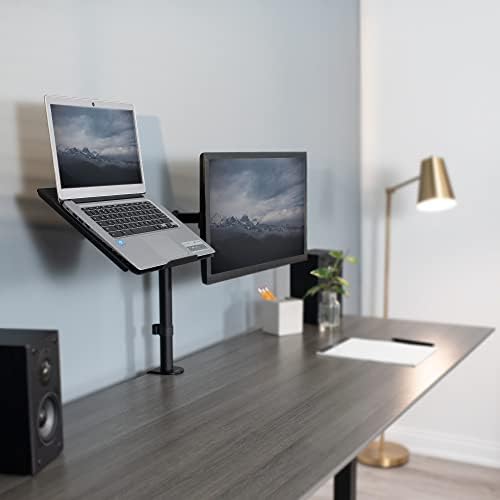 VIVO Black Laptop Tray for up to 17 in Devices, Stand-LAP2