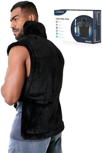 CooCoCo FSA Eligible 24 x 37 in Full Back Heating Pad, HSA Approved