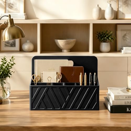 Mail Organizer Countertop, Desk Bill Holder, Stationery Accessories Sorter