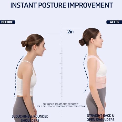 Posture Corrector for Women Men Back Shoulder Support Back Brace