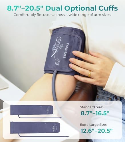 Automatic Upper Arm Blood Pressure Monitor, 3*199 Sets Memory, Orange