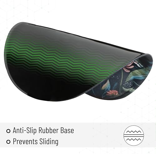Mr. Pen- Ergonomic Mouse Pad with Wrist Rest, Midnight Bloom Design