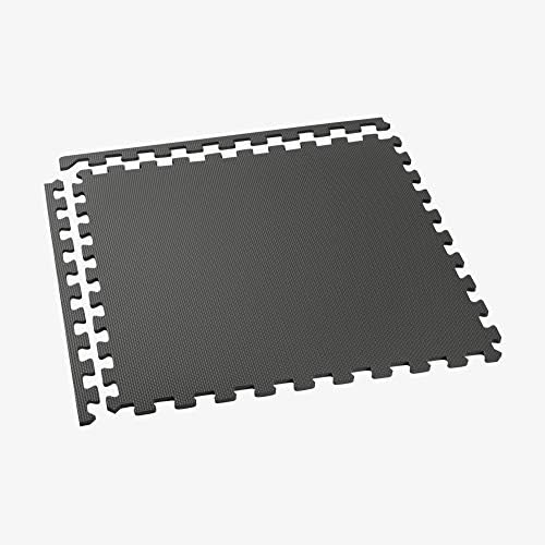We Sell Mats 3/8" Thick Multipurpose EVA Foam Exercise Floor Mat, Interlocking Tiles, Anti-Fatigue for Home or Gym