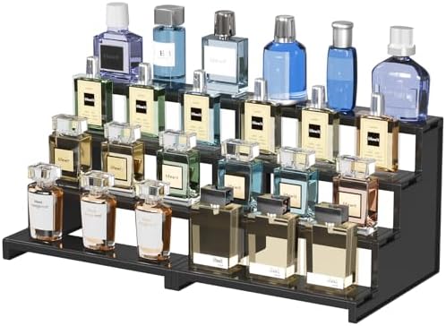 Lifewit Perfume Organizer, Cologne Stand Tool-Free Assembly, 9", 2 Pcs