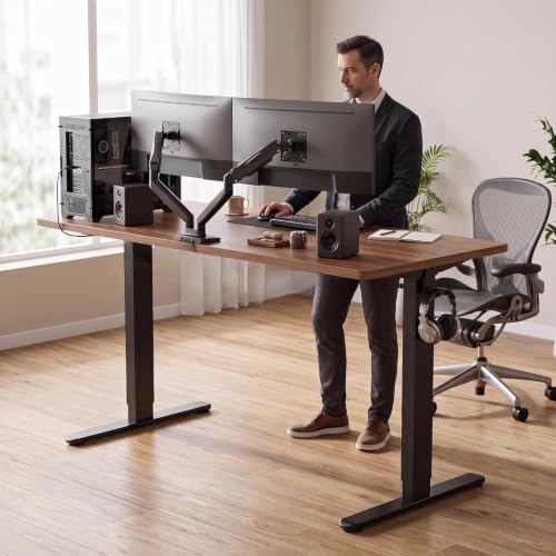 ErGear Dual Motor Standing Desk Legs for 44-90 inch Desktops, 264 lbs
