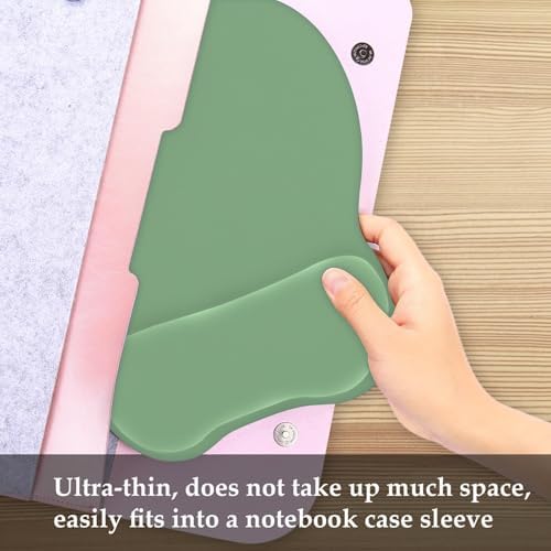 EooCoo Ergonomic Mouse Pad with Wrist Rest, Memory Foam Support Mousepad