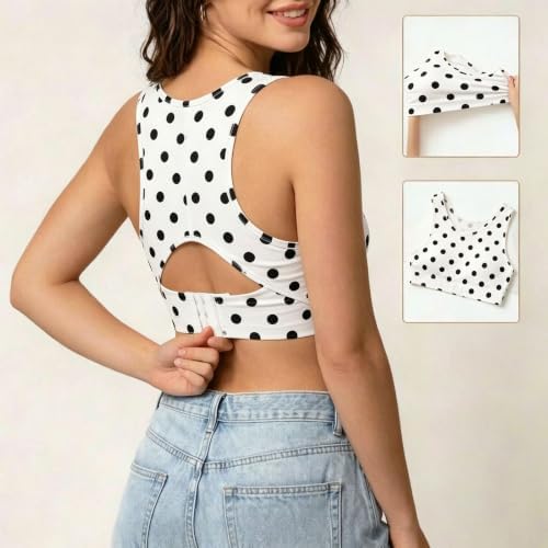Posture Support Bras for Women Front Closure Cross Back Wireless Corrector Seamless Full Coverage Push Up Bralettes
