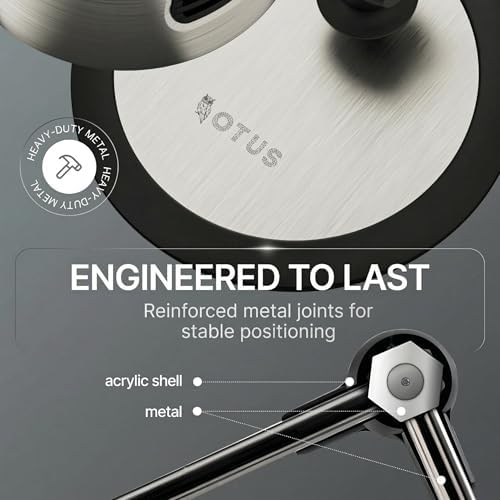 OTUS Tall LED Architect Desk Lamp for Home Office, Gesture Control