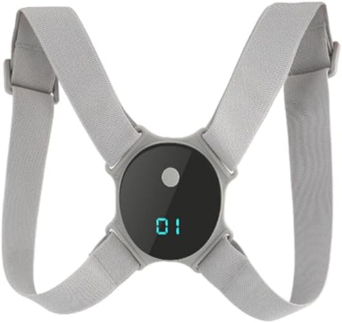 Smart Posture Corrector Adjustable Soft Comfortable Back Straightener Posture Corrector with Smart Sensor Vibration Reminder for Kids Adults