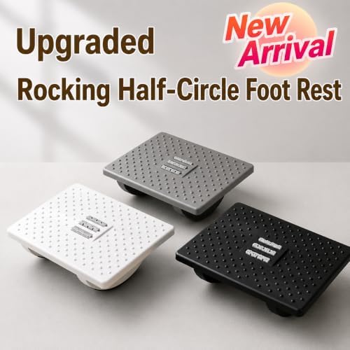 Rocking Footrest Board with Non-Slip Textured Surface