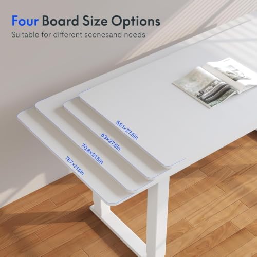 SANODESK 4-Leg 78''x32'' Large Electric Height Adjustable Standing Desk