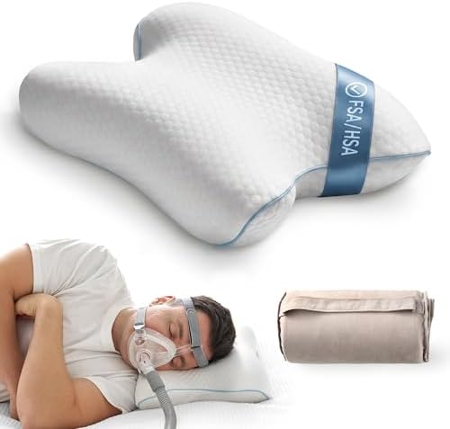 Elviros CPAP Pillow HSA/FSA Portable Travel Pillow