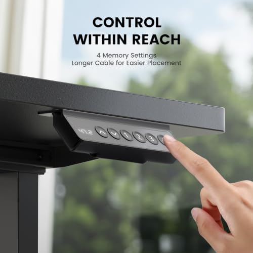 ErGear Dual Motor Standing Desk Legs for 44-90 inch Desktops, 264 lbs