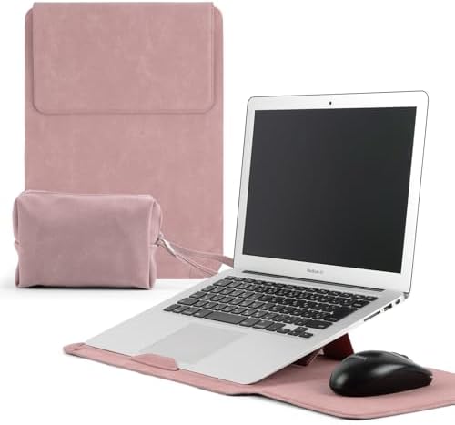 13-14 inch Laptop Sleeve Case with Stand for MacBook Air 13/Pro 14