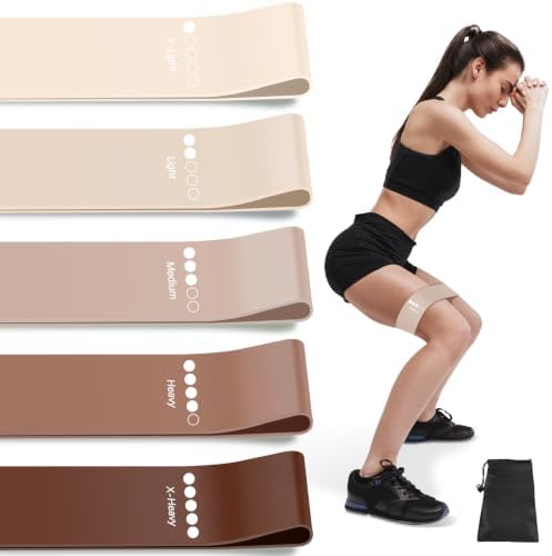 Resistance Bands for Working Out, 5 Levels Elastic Exercise Bands