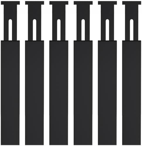 Bamboo Drawer Dividers, Adjustable Drawer Organizers, Fits 17.6–21" Drawers