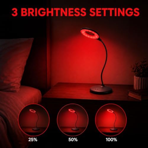 Red Light - 670nm Red Light Therapy - No Blue Light Lamp