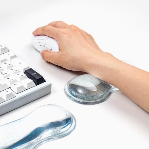 Gel Keyboard and Mouse Wrist Rest Set,Wrist Pad for Computer Keyboard