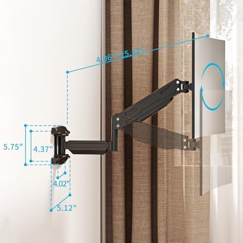 Suptek Single Wall Mount Monitor for 13-32"