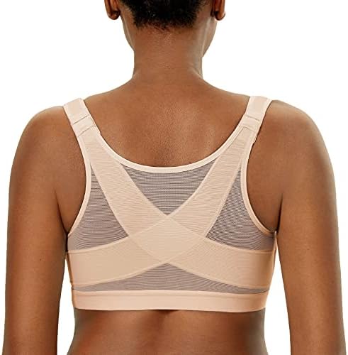 DELIMIRA Women's Front Closure Posture Support Bras