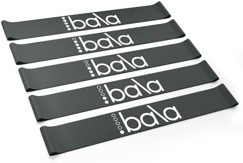 Bala Bands Resistance Bands, Elastic Booty Bands for Home Workouts, 5 Pack