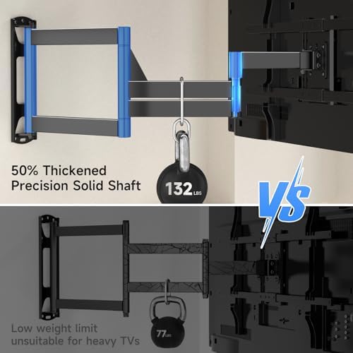 Suptek 40" Long Arm Corner TV Wall Mount, TV Mount Bracket for 32-82 in TVs