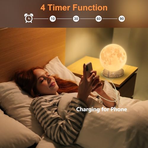 Light Therapy Lamp,10000 Lux Sun Lamp with 3 Color Temperatures,Stepless Brightness,Timer & Memory Function,Happy Sunlight Lamp,Full Spectrum Light for Home and Office-Rustic Brown