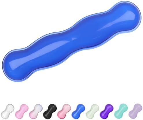 Gel Wrist Rest for Keyboard and Mouse, Wrist Rest for Keyboard, Mouse Wrist Support, Pain Relief, Cool Touch, Non-Skid, Wrist pad