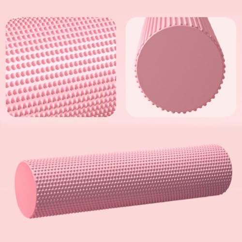 12 Inch EVA Foam Roller for Back, Yoga & Balance Exercises – High-Density Massage Roller for Pain Relief, Fitness Recovery Balance Exercises, High-Density (Blue 2)