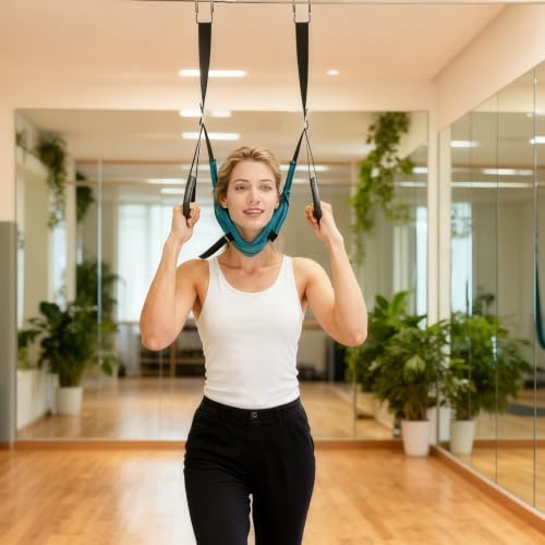 Cervical Neck Traction Device, Portable Neck Stretcher Hammock