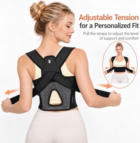 Posture Corrector for Women - Upper Back Brace for Hunchback