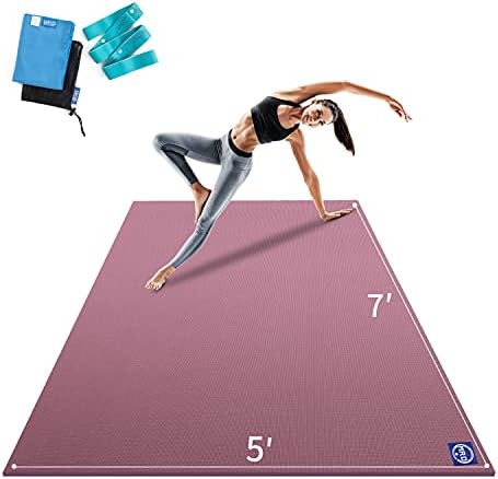 MRO Extra Large Yoga Mat, 12'x6'/9'x6'/7'x5'/6'x4' (9MM)