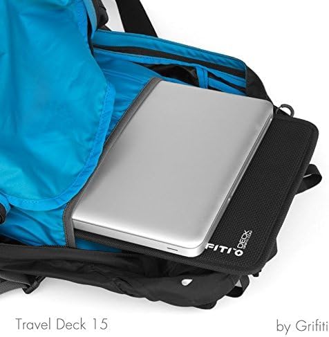 GRIFITI Home and Office Portable Travel Deck 15 Lap Desk Table 10 x 15 x 0.25 Inch for Laptop, Lapboards, Computer, Notebooks, Mechanical Keyboard Platform, Ipads, and Writing Boards