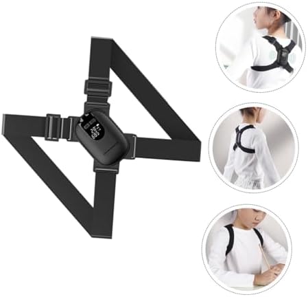 Smart Posture Corrector Belt with Intelligent Vibration Reminder for Hunchback Correction Breathable Comfortable Back Support for Men and Women Sitting at Home Office School