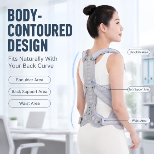 Scoliosis Back Brace, Lightweight Design, Posture Corrector Brace