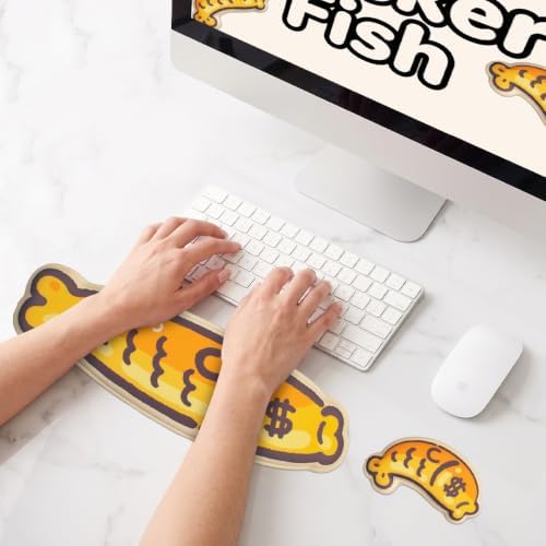 Keyboard Wrist Rest and Mouse Pad Set, Wrist Rest for Keyboard and Mouse